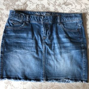 Express denim skirt